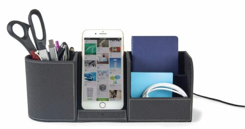 charging desk organizer-
