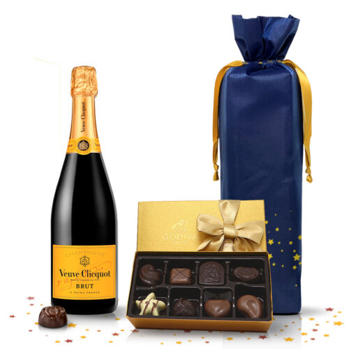 Veuve Clicquot Champagne & Sugarfina® Chocolate Bento Box Gift Set