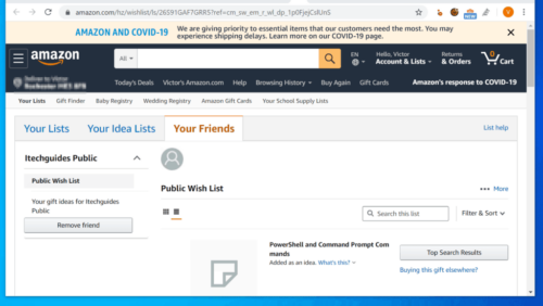 Amazon-Wishlist