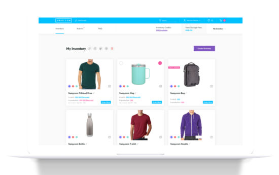 Swag.com - Inventory Management