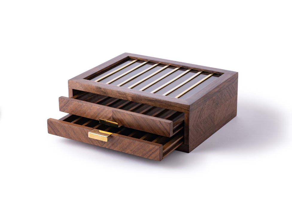 Wooden Pen Display Case
